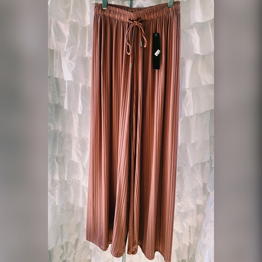 Wide leg hippy pants